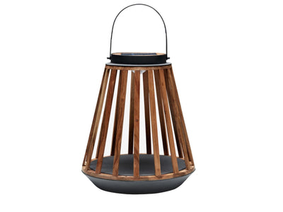 Kate Outdoor Solar Lamp in Grey / Large