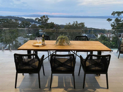 Serang Outdoor Dining Chair Set in Charcoal / Black / Coal / Set of 2_7