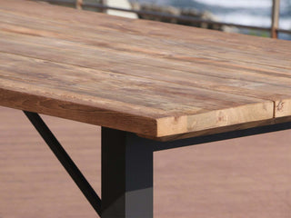 Laguna Table & Verde Chairs | Outdoor Dining Setting in Charcoal / 9pc 240cm_7
