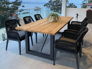 Serang Outdoor Dining Chair Set in Charcoal / Black / Coal / Set of 2_6