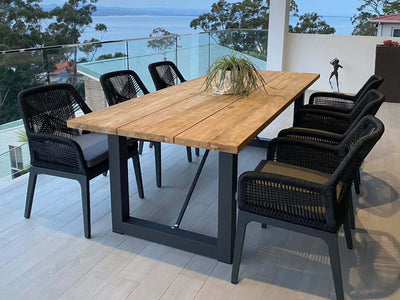 Serang Outdoor Dining Chair Set in Charcoal / Black / Coal / Set of 2_6