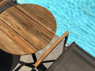 Larsen Round Outdoor Side Table in 600x600H1