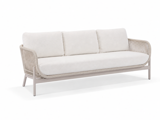 Lavon Outdoor Lounge in Dune / Lavazza / Cloud / 3 Seater