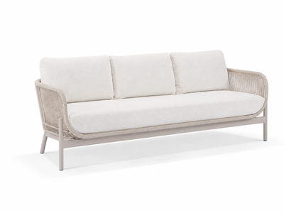 Lavon Outdoor Lounge in Dune / Lavazza / Cloud / 3 Seater