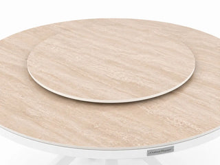 Adele Ceramic Lazy Susan in
Travertino