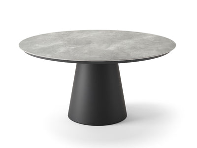 Lima Outdoor Dining Table in Charcoal / Palladium
