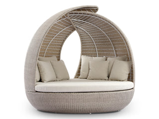 Lotus Outdoor Daybed in Elk / Beech 1