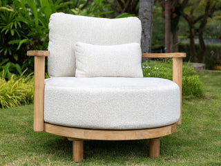 Lucca 2pc Teak Outdoor Swivel Lounge Set_4