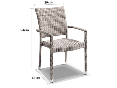Lucerne Outdoor Dining Chair 1