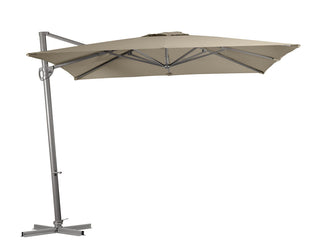 Lynden 280 Square Outdoor Cantilever Umbrella in Taupe