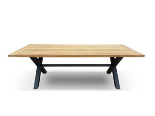 Lyon Outdoor Dining Table in Charcoal / 240x100cm 2.