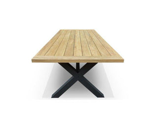 Lyon Outdoor Dining Table in Charcoal / 240x100cm 1
