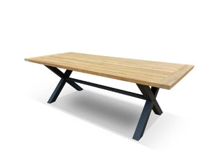 Lyon Outdoor Dining Table in Charcoal / 240x100cm 3.