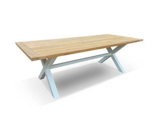Lyon Outdoor Dining Table in White / 240x100cm 1