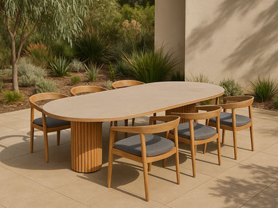 Malia Table & Arlo Chairs | Outdoor Dining Setting_1