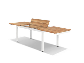Marseille Extension Outdoor Dining Table in White / 170 - 280cm 1