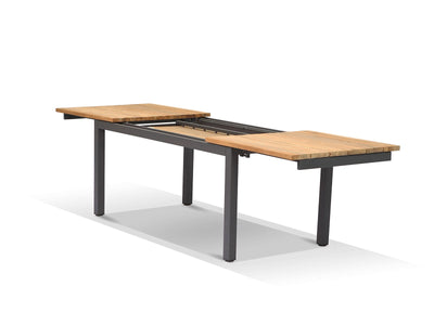 Marseille Extension Outdoor Dining Table in Charcoal / 170 - 280cm 2.