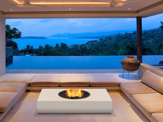 Ecosmart Martini Outdoor Fire Table in Bone 4.