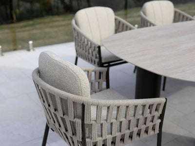 Matino Table & Matino Chairs | Outdoor Dining Setting