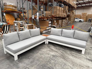 MELB CLEARANCE- Aspen 6 Seater Outdoor Aluminium Modular Lounge_1