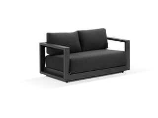 Milos Sofa Set | Outdoor Lounge Setting in Charcoal / Graphite / 4 Seater / Aspen Coffee Table Set_4