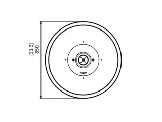 Ecosmart Mix 850 Outdoor Fire Pit in Bone 1