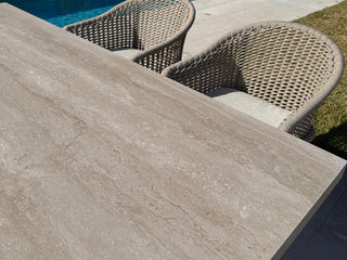 Modena Table & Bali Chairs | Outdoor Dining Setting in White / 7pc 180cm_9