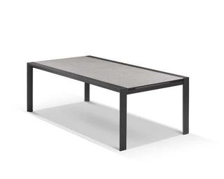 Mona Extension Table & Nivala Chairs | Outdoor Dining Setting in Charcoal / C22 / Black_6