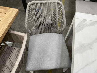MELB CLEARANCE - Mona Ceramic Extension Table with Geo Bench & Armless Serang Dining Chairs_3