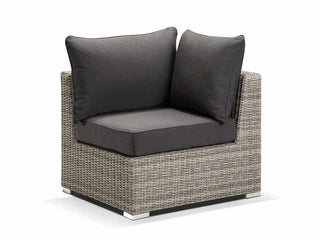 Maldives Modular | Outdoor Lounge Setting in Moonscape / Canvas Coal / 5 Seater w/ Corner Lounge / Maldives Coffee Table_6