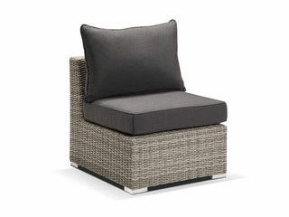 Maldives Modular | Outdoor Lounge Setting in Moonscape / Canvas Coal / 5 Seater w/ Corner Table / Maldives Coffee Table_5