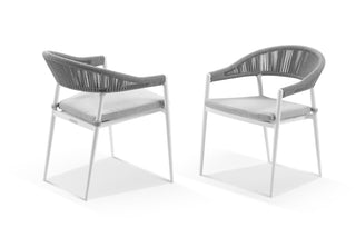 Nivala Outdoor Dining Chair Set in White / Frost Grey / Grey Ridge / Set of 2_11
