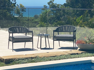 Nivala Outdoor Armchair in Charcoal / Black / Coal 3.