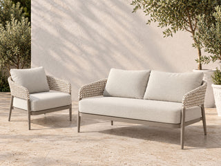 Noosa Outdoor Lounge in Dune / Drift / Vanilla 3