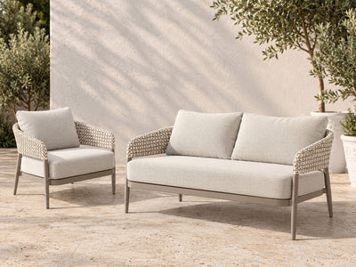 Noosa Outdoor Lounge in Dune / Drift / Vanilla 3