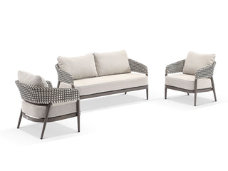 Noosa Sofa Set | Outdoor Lounge Setting in Without Coffee Table