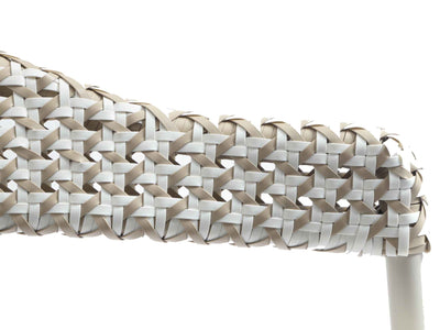 Noosa Outdoor Dining Chair in Dune  / Drift / Vanilla 1