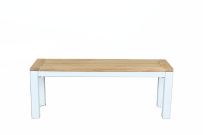 Corfu 4 Seater  Outdoor  Teak Bench Set_2