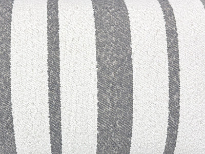 Chester Stripe Outdoor Cushion in Coal 1