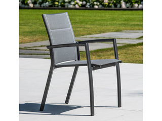 Mona Ceramic Extension Table with Sevilla Padded Chairs -13pc Outdoor Dining Setting_6