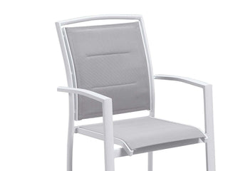 Laguna Table & Verde Chairs | Outdoor Dining Setting in White / 11pc 290cm_5