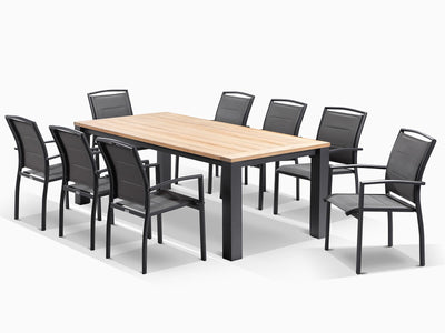 Corfu Table with Verde Chairs 9pc Outdoor Dining Setting_1