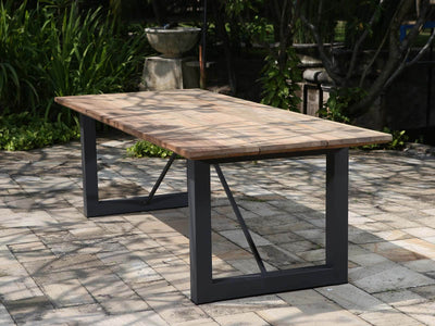 MELB FLOORSTOCK SALE - Laguna Teak Outdoor Table - 240 x 100cm_1