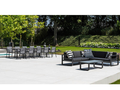 Mona Ceramic Extension Table with Sevilla Chairs -11pc Outdoor Dining Setting_7