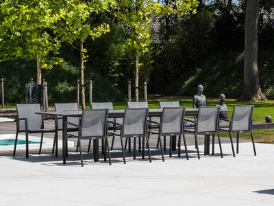 Mona Ceramic Extension Table with Sevilla Chairs -11pc Outdoor Dining Setting_6