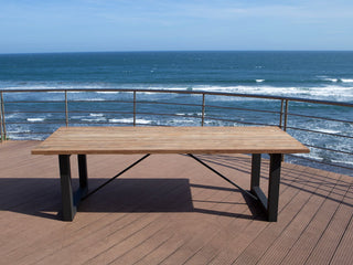 Laguna Outdoor Dining Table in Charcoal / 290x100cm 6.