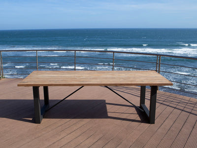Laguna Outdoor Dining Table in Charcoal / 290x100cm 6.