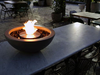 Ecosmart Mix 600 Outdoor Fire Pit in Graphite 3.
