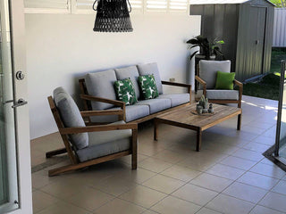 MELB CLEARANCE- Venlo 4pc Teak Outdoor Lounge Setting_22