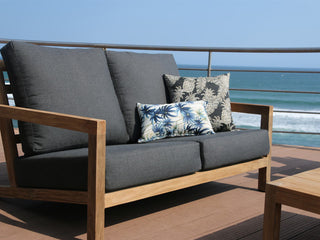 Venlo Outdoor Lounge in Sooty / 2 Seater 1